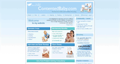 Desktop Screenshot of contentedbaby.com
